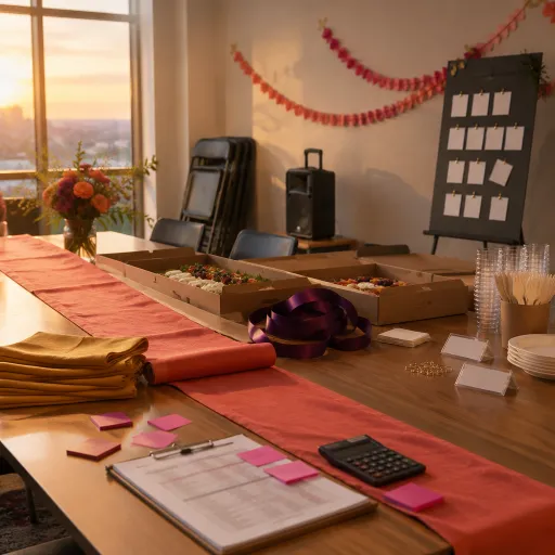 Planning the end of year function without blowing the budget or the vibe